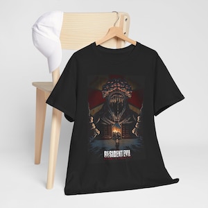 Resident Evil T-Shirt: Retro Gaming Tee, Horror Movie Apparel