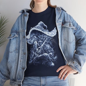 Elden Ring Ranni the Witch Blaidd Fanart Tee, Gamer Gift, Video Game Shirt, Dark Fantasy Tee, Unisex Gaming T-Shirt, RPG Clothing