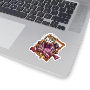 ESQUIE Sticker, Clair Obscur Expedition 33 Sticker, Kiss-Cut Decal for Laptop, Journal, Water Bottle, Scrapbooking, Phone Case