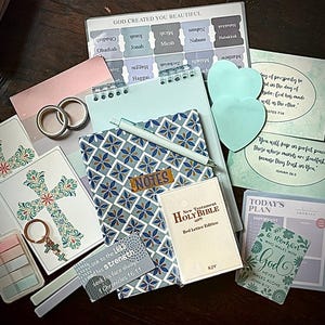 Bible Study Gift Bundle: Journals, Tabs, Cards, and More