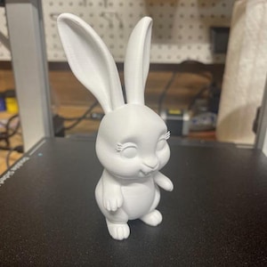 3d printable stl file for download of a very cute bunny.
