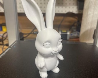 3d printable stl file for download of a very cute bunny.