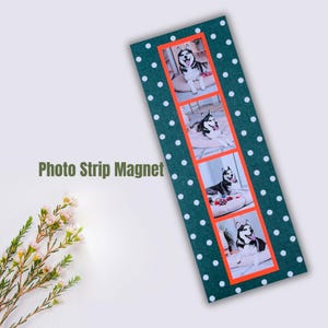 Personlig fotomagnet | Söt fotoram | Kylskåpsdekoration | Fotomagnet för husdjur | Examensfoton | Anpassat fotoalbum