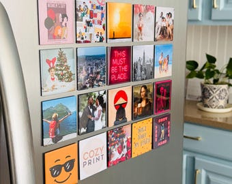 Personalized Fridge Magnet | Pet Photo Magnet | Wedding Favor | Save the Date | Baby Shower Gift | Picture Magnet| Custom Photo Magnets