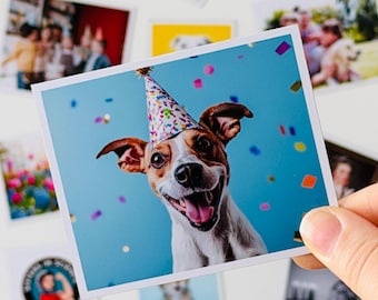 Personalized Fridge Magnet | Custom Photo Magnets | Save the Date | Baby Shower Gift | Pet Photo Magnet | Decorative Fridge Magnet
