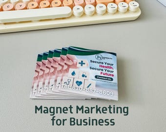 Imanes con logotipo personalizado: Imagen de marca personalizada para su negocio