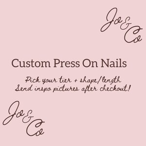 The Custom Nail Edit – 100% Gel Press On Nails