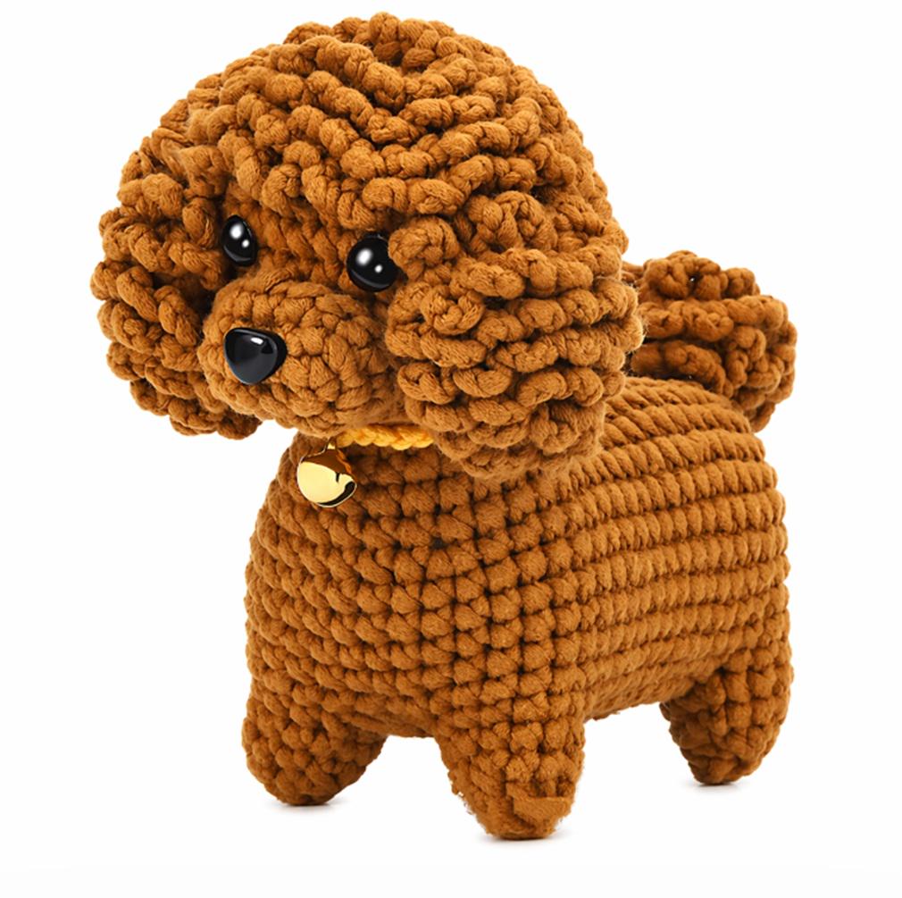 39 Bark-Tastic Dog Crafts: Creative Dog Craft Ideas for Kids 17 Crochet Dog Kit for Beginners - Teddy Puppy Amigurumi DIY Kit with…