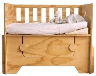 Cuna de Colecho madera Plywood- Planos Digitales