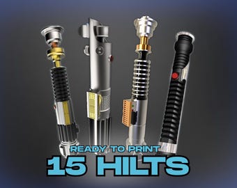 Ki Adi Mundi ライトセーバー ヒルト (スターウォーズ Ep.III) Stl