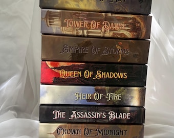 Throne of Glass Hardcover Rebind // World of ToG edition