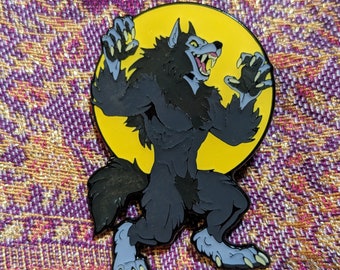 Full Moon Eddy Pin | soft enamel collectable pin