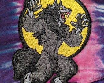Eddie Werewolf Embroidered Patch