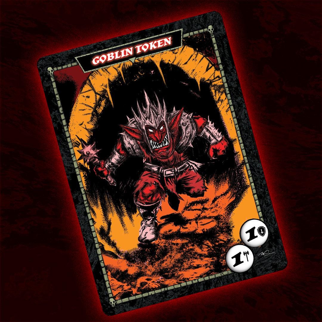 mtg goblin card sleeves Krazz - Goblin Bomber - 100 Card Sleeves (FN4S) main image 1