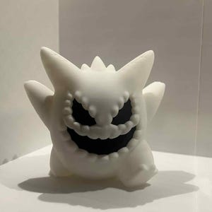 3d printed ghost themed Gengar