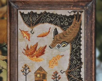 The Little Brown Bat, A Year In The Woods #10- Cottage Garden Samplings