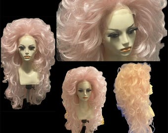 Peluca frontal de encaje Pink Toni Club