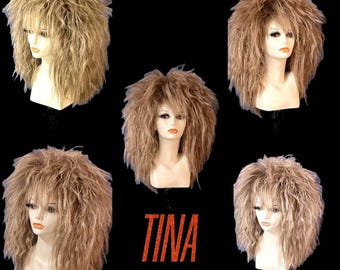 Privédanseres "Tina Turner"-pruik
