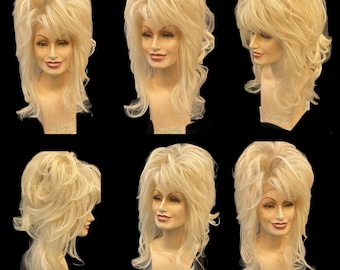 Penteado clássico de Dolly Parton