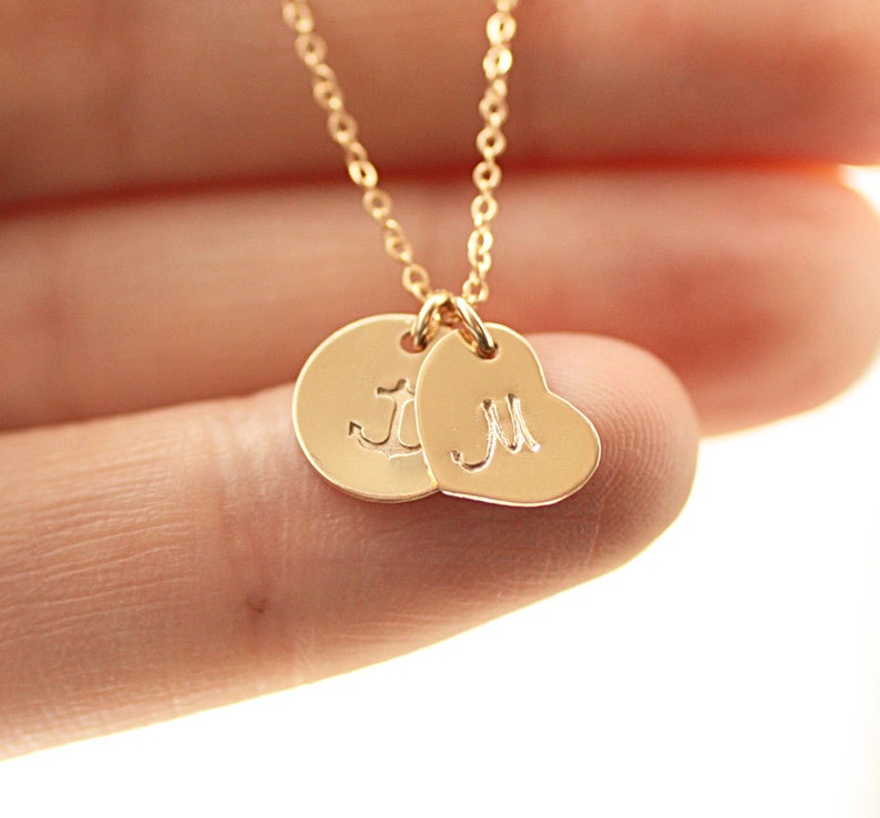 Navy Wife Necklace, Navy Girlfriend Necklace, Dainty Gold Anchor Necklace, Anchor Jewelry, Navy Life, Navy Mom, Nautical Jewelry image 5