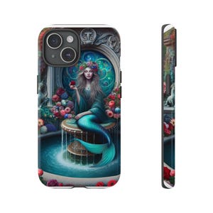 Mermaid Phone Case - Enchanted Underwater Design, Tough Cases, Cute Accessories for Ocean Lovers, Gift for Mermaid Fans, Holiday Present