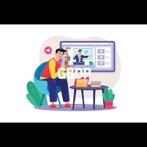 Personajes animados de trabajo remoto para Zoom: video, presentación, YouTube, Canva, imágenes prediseñadas, Facebook, Discord / GIF personalizados / Premium