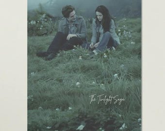 Twilight Movie Poster: Bella & Edward - Vampire Romance Art (Digital Download)
