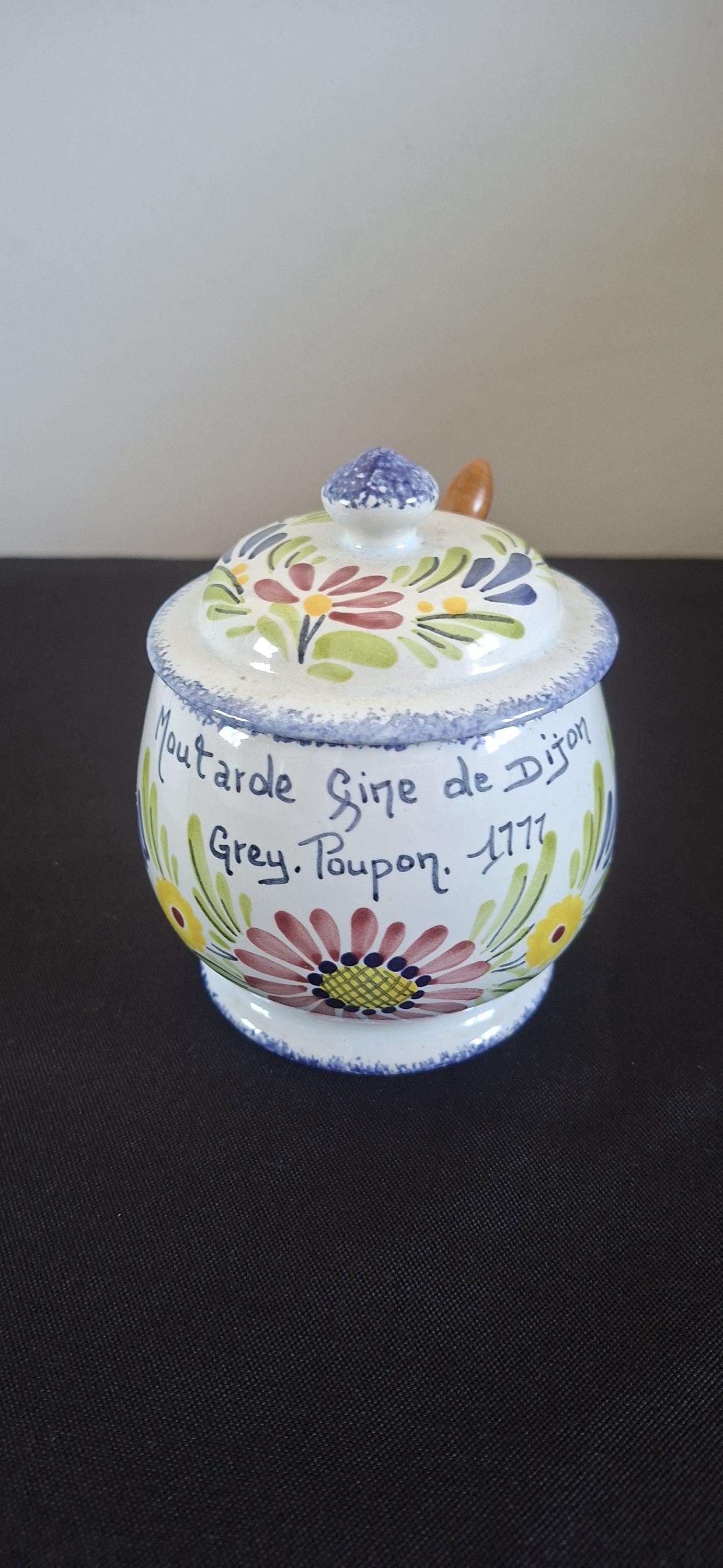 Dijon mustard pot - Etsy 日本