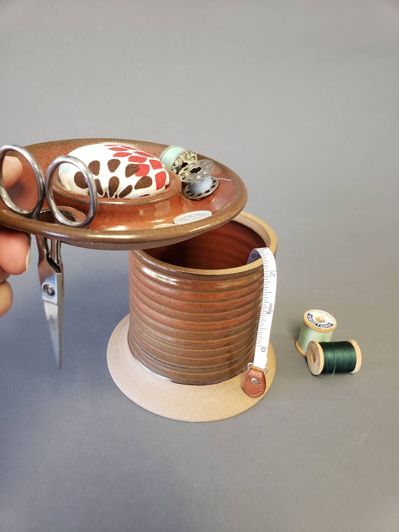 Sewing Station Caddy With Pincushion Bobbin Storage and Etsy