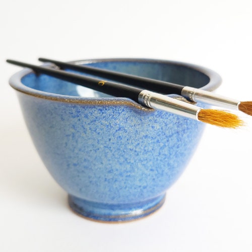 Paint Watercolor Bowl and Brush Rest Stand for Painters Rinse Etsy