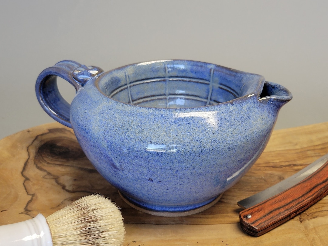 Scuttle Shaving Bowl Large Capacity With Lather Ridges in Etsy