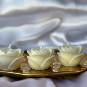 Rose candles
