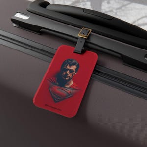 Superhero Luggage Tag