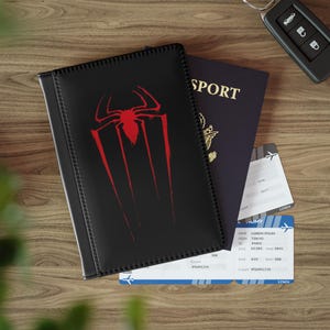 Spider Passport Cover