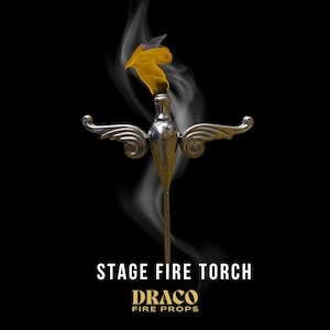 Tocha de fogo de palco