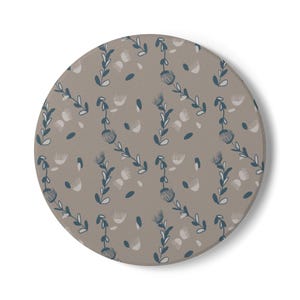 Nature Inspired Ceramic Coaster Set, Elegant Drink Coasters, Coffee Table Decor, Handcrafted Coasters, Unique Home Decor, Housewarming Gift