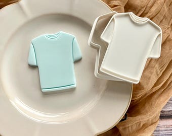 Football / Sports Shirt 8cm Cookie Cutter & Fondant Stamp