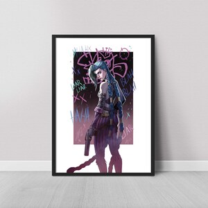 Arcane Jinx – Poster con illustrazione originale
