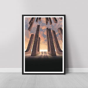 Panoptikon 2 – Poster con illustrazione originale