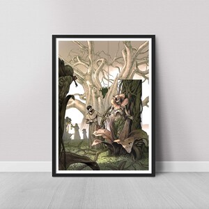 Panoptikon – Poster con illustrazione originale