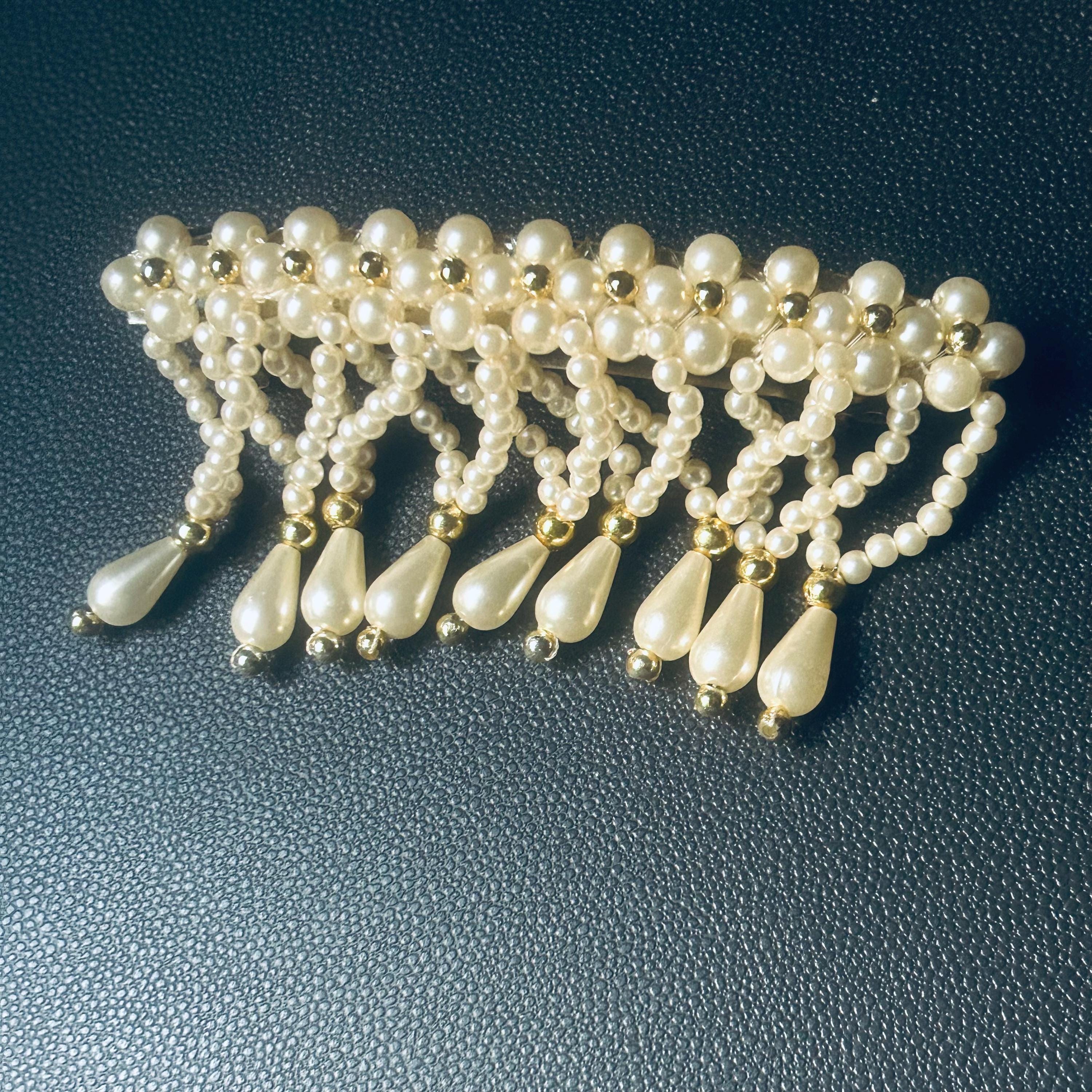 Dangle Barrette - Etsy