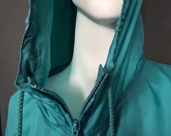 RAINY DAY Vintage 80s/90s Totes Nylon Zip Up Windbreaker Unisex XL