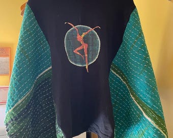 Dave Matthews Band Inspired Kantha Poncho