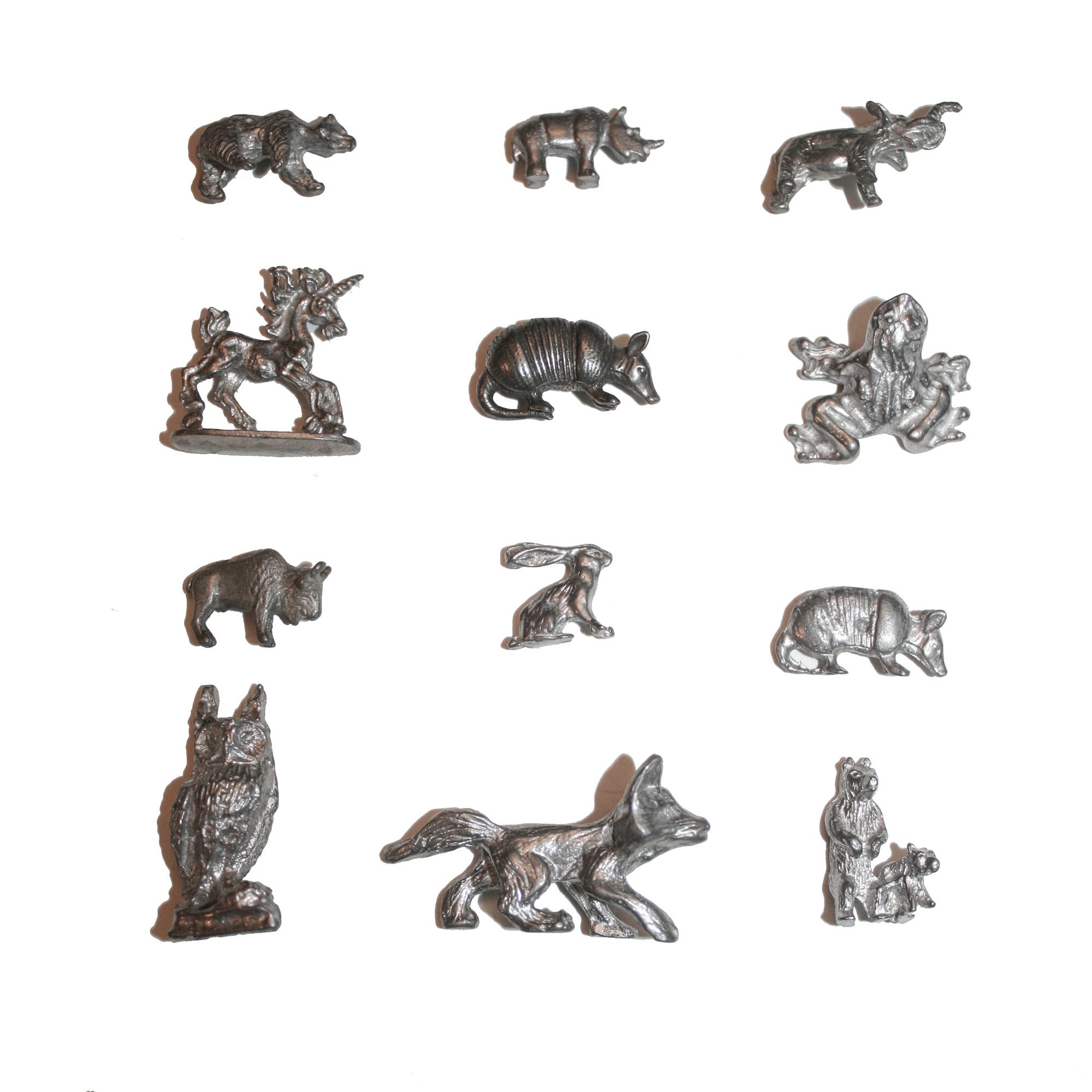 Miniature Metal Animals - Etsy Miniature Metal Animals - Etsy
