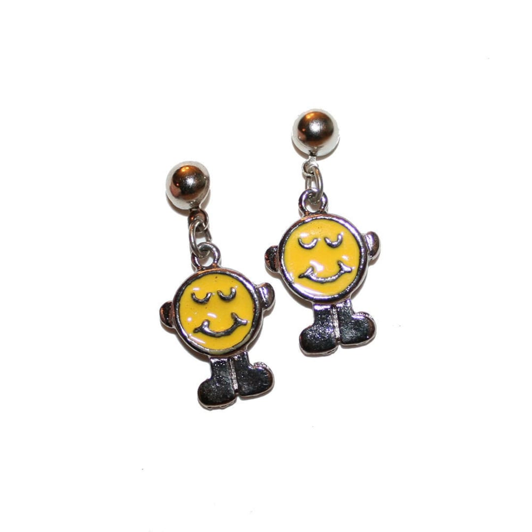 人気★【VINTAGE HOLLYWOOD×SMILEY】★ONE-TOUCH BALL EARRIN.G il_1080xN.2445033830_kvau.jpg