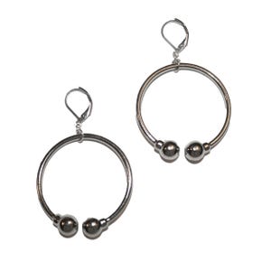 Septum Ring Earrings - body jewelry earrings unique silver earrigns