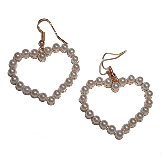 Buy Irregular Pearl Drop Gold Hoop Earrings, Costume Jewellery, Bridal  Jewellery, Bridesmaids Jewellery, Fine Jewellery Online in India - Etsy