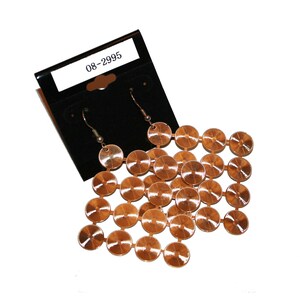 Vintage Gold Spiral Earrings - vintage 80s 90s earrings unique vintage 1990s 1980s big earrings dead stock