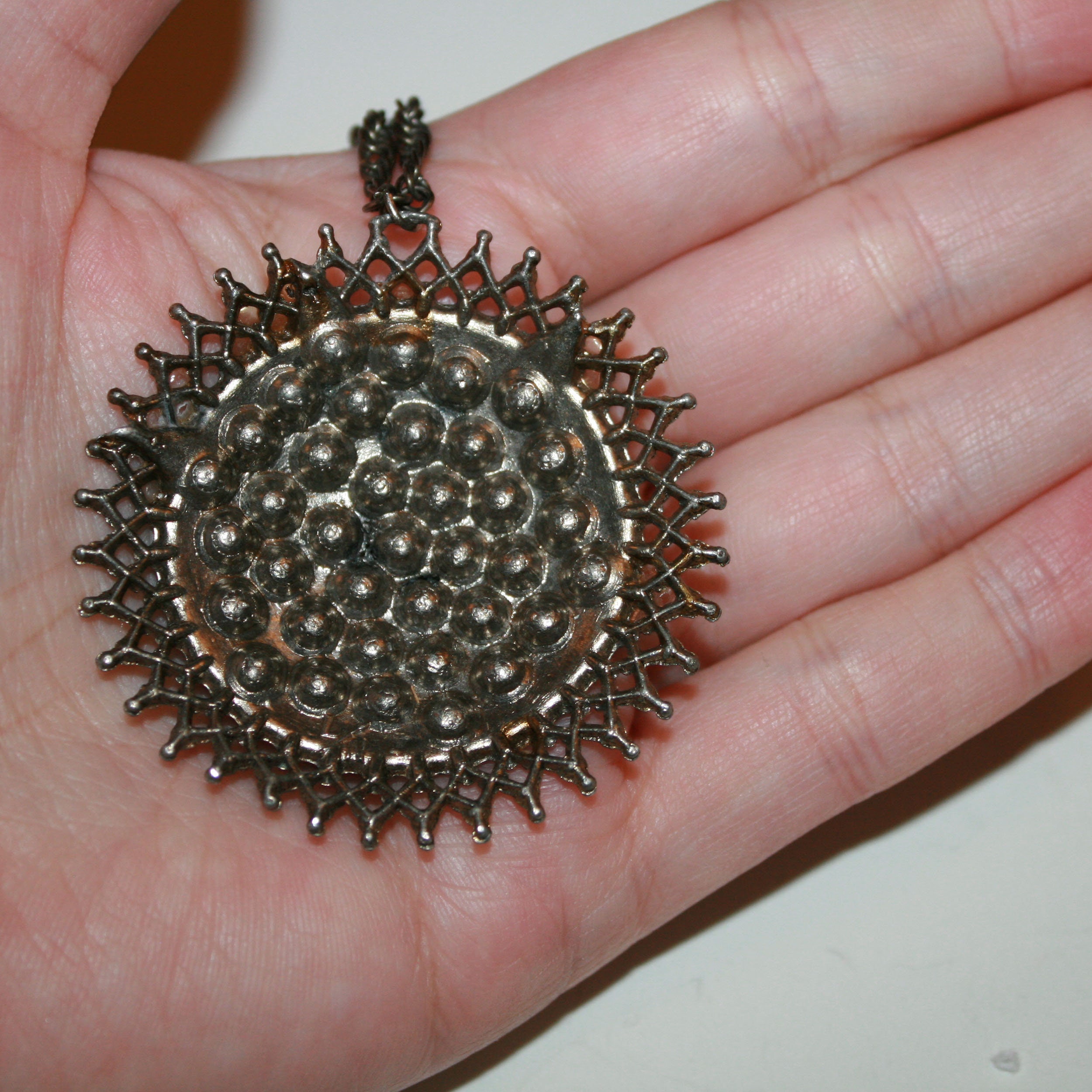 Vintage Little Nemo Rhinestone Pendant Necklace Multicolor L/N 1940s little nemo jewelry products for sale | eBay main image 2