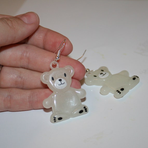 90s glow in the dark teddy bear